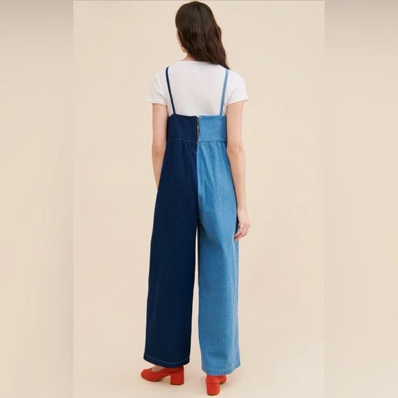 Rita Row Neo Colorblock Jumpsuit from Anthropologie - Picture 3 of 8